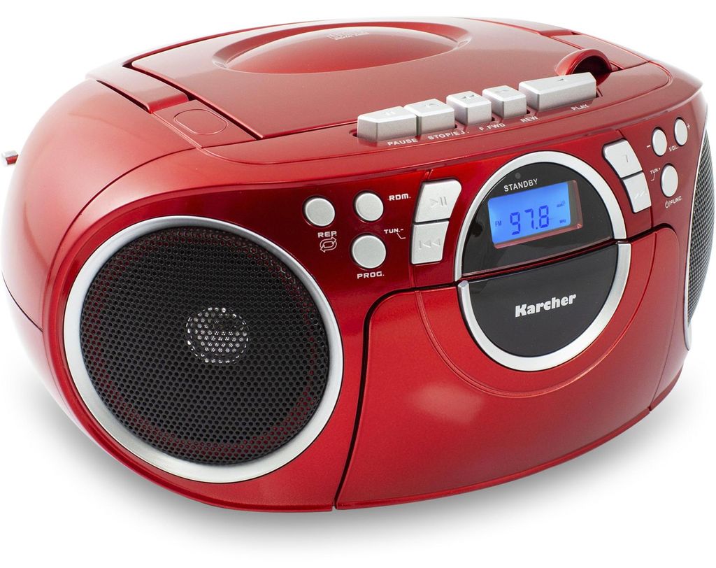 Karcher RR 5042 tragbares Radio mit CD-Player und Produktbild 