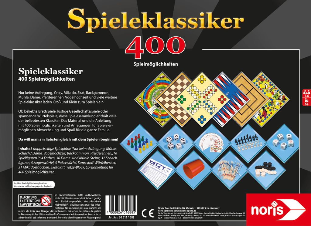 Noris - Sbírka her se 400 herními možnostmi Obrázek produktu 8