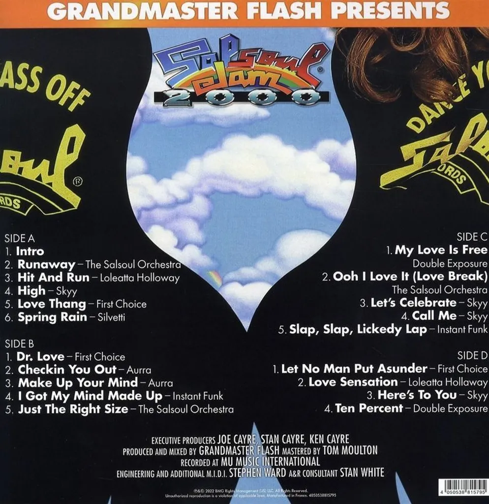 Album vinyle Salsoul Jam 2000 Grandmaster Flash pressage anniversaire G - 2