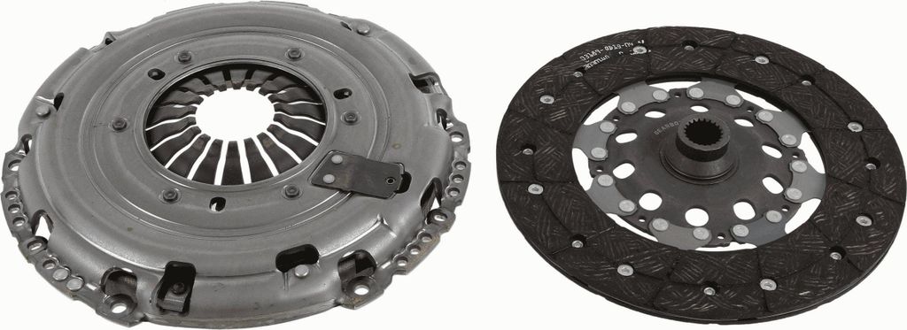 SACHS Kupplungssatz Kupplung für OPEL Movano B Kastenwagen (X62) 3000 950 983