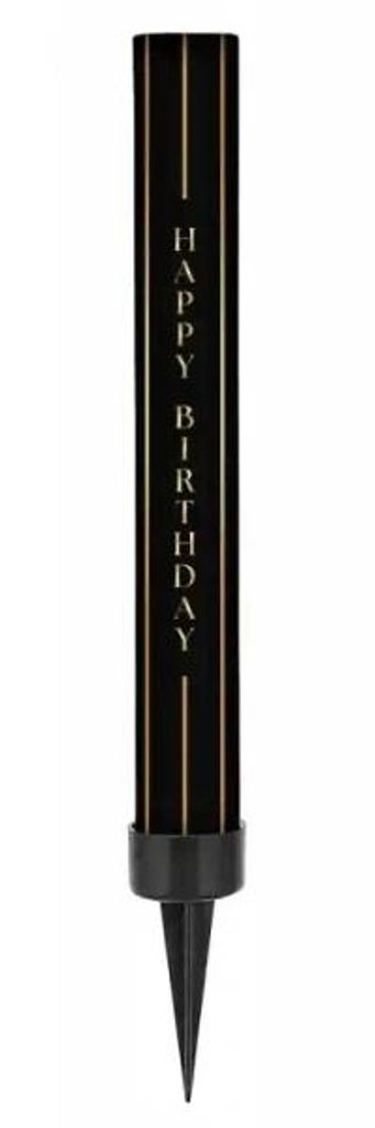 Fontána Tortowa 120 mm, čierna, Happy Birthday, kategória Obrázok produktu 