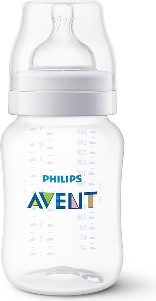 Philips Avent Pretkoliku barošanas pudelīte 260 ml, 1m+ Immagine del prodotto 