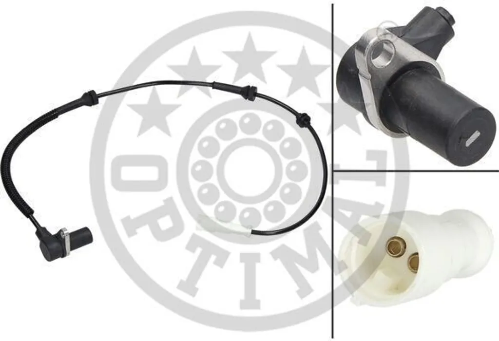 Sensore OPTIMAL ABS velocità ruota anteriore destra per CHEVROLET NUBIRA station wagon 06-S230