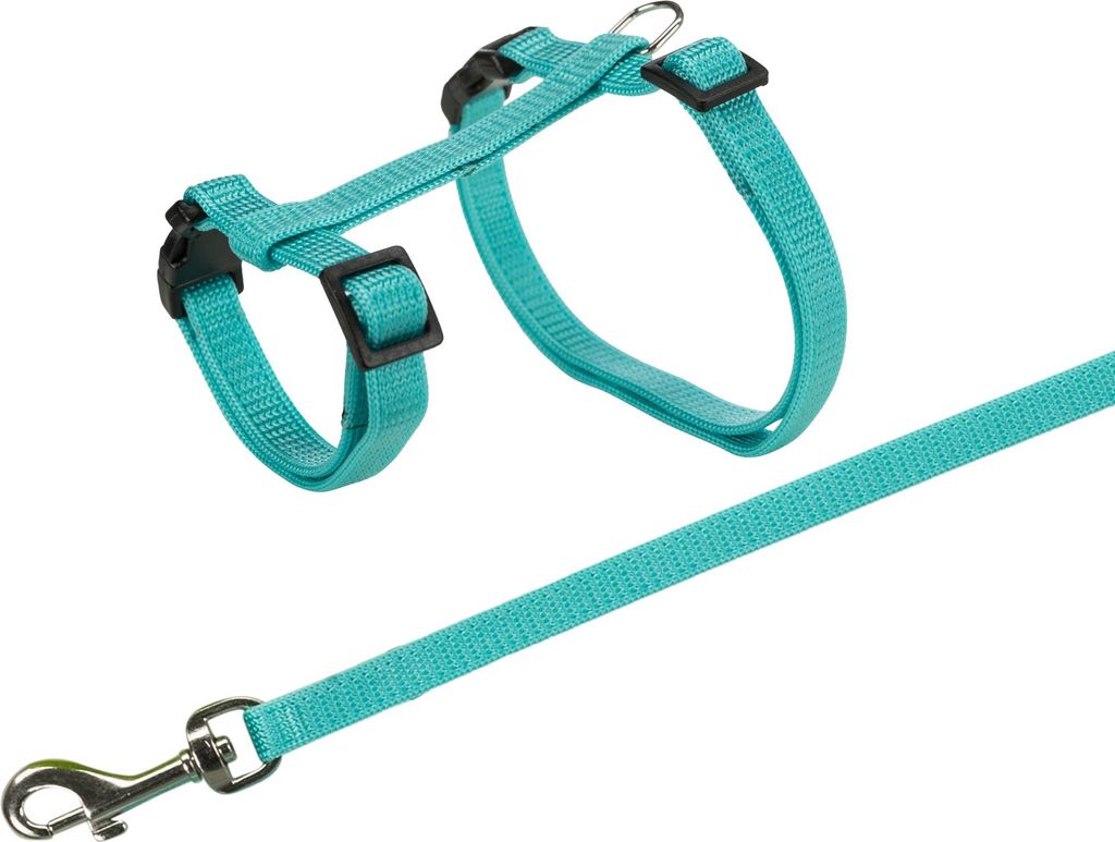 TRIXIE Geschirr mit Leine, Kaninchen, 25–44 cm / 10 mm, Produktbild 