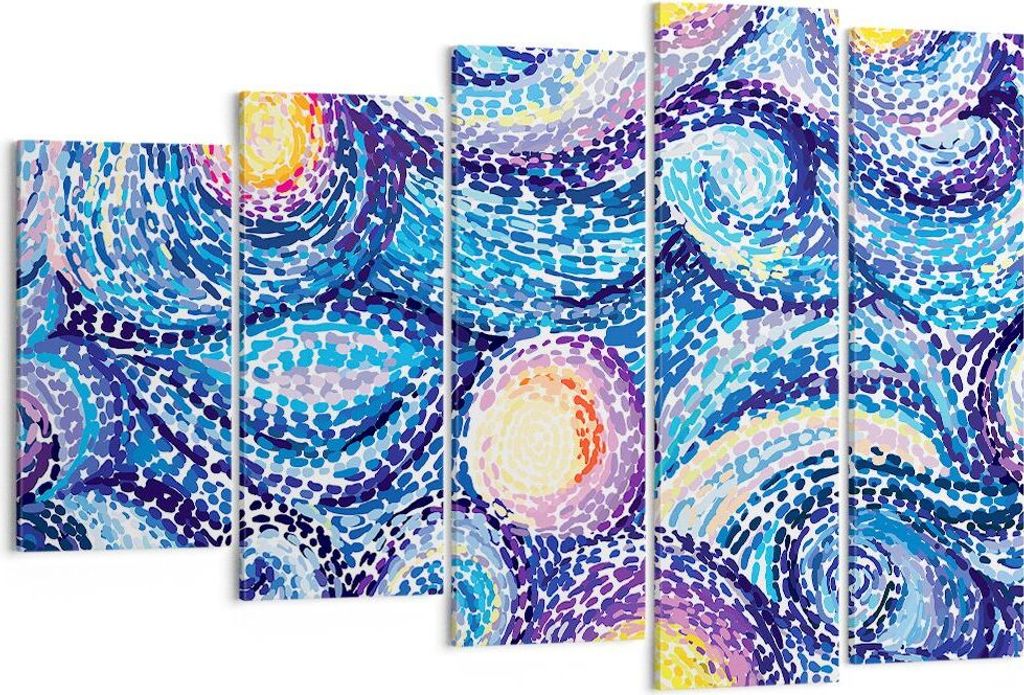 Bild auf Leinwand - Leinwandbild - Abstraktion modern - Produktbild 