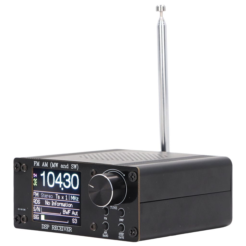FM AM prijímač, 150 K až 108 MHz, vysoko presný prenosný Obrázok produktu 3