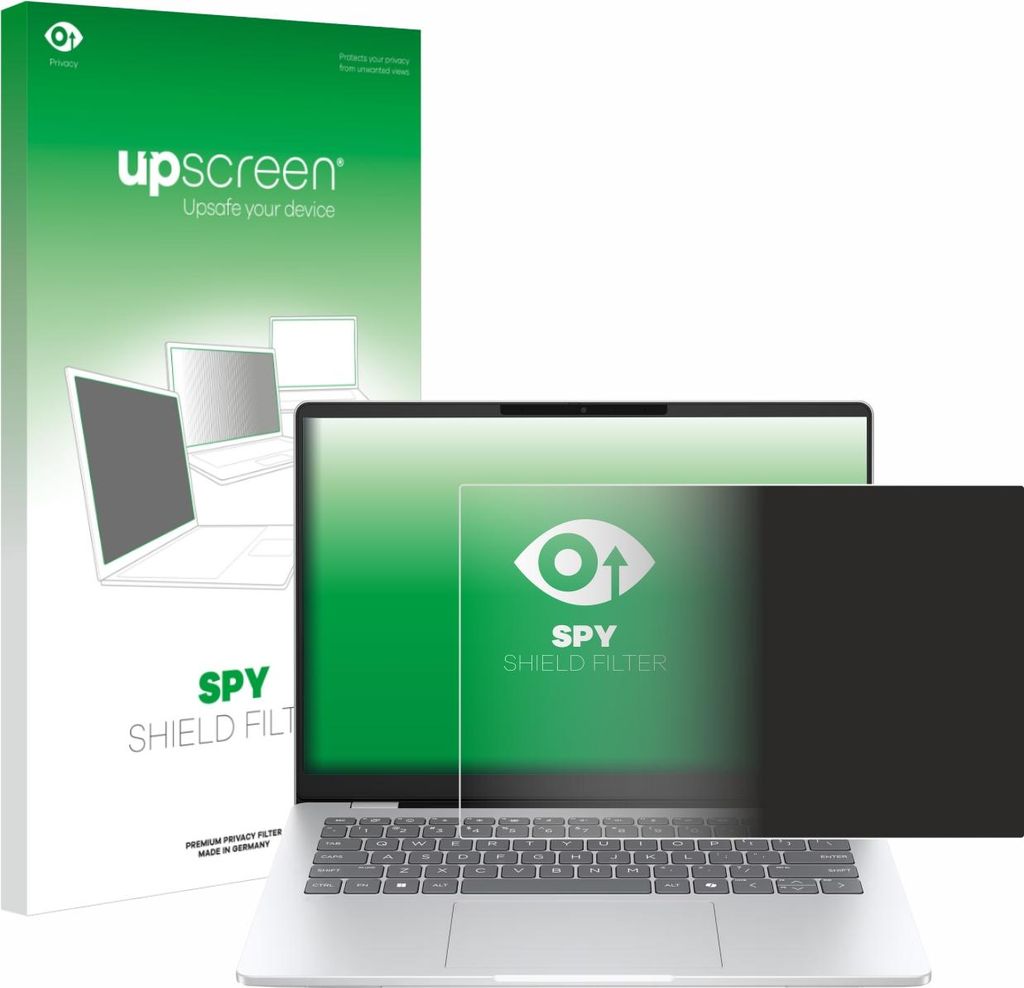 upscreen Blickschutzfilter für HP OmniBook 7 14" Laptop AI Anti-Spy Privacy Filter Sichtschutz Blaulicht-Schutz