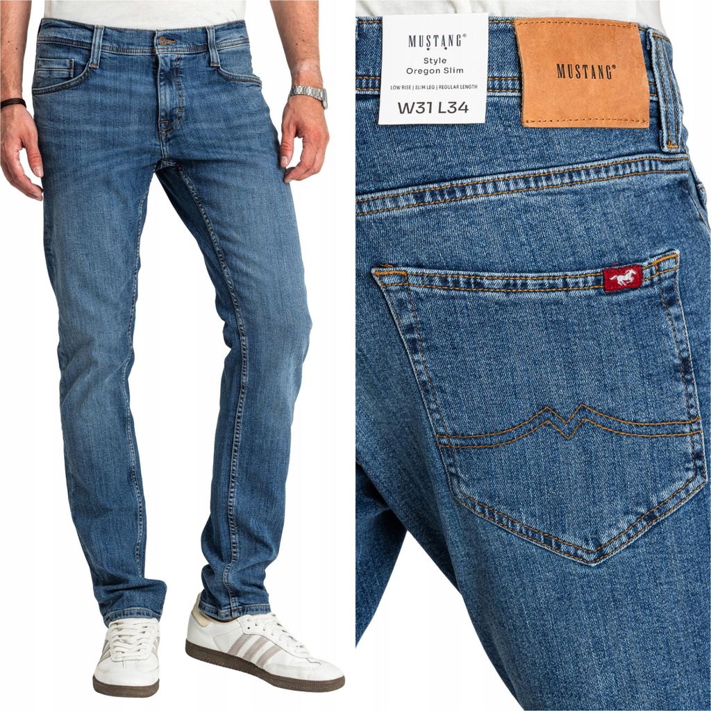 MUSTANG | Oregon Slim Fit | Jeans da uomo con gamba Immagine del prodotto 