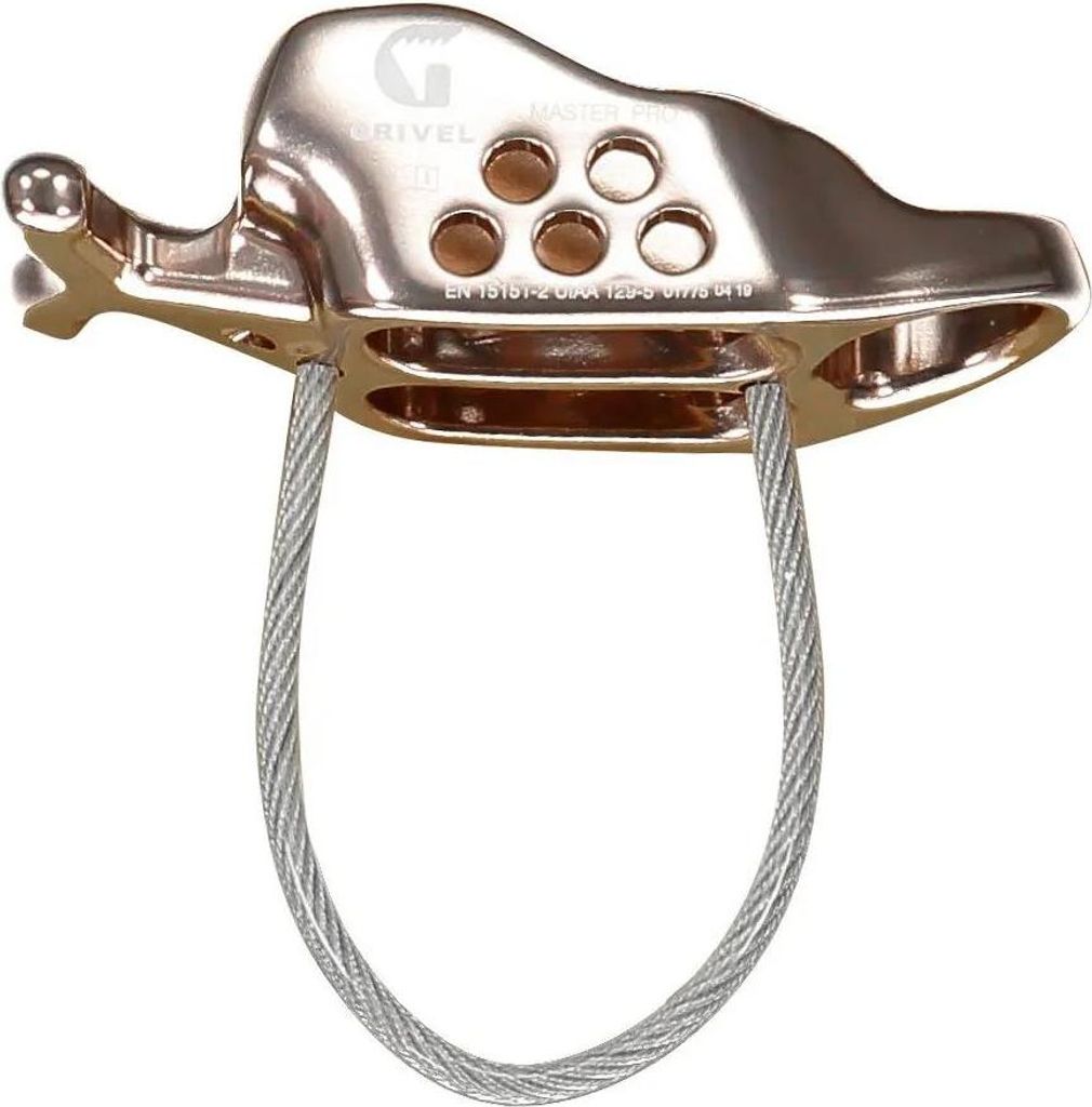 Grivel Master Pro Sicherungsgerät Lila Lila One Size