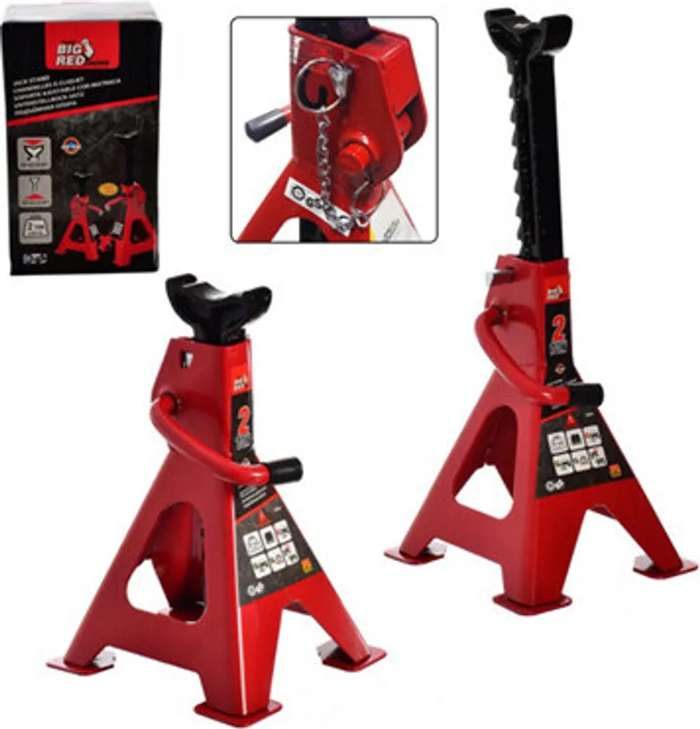 Supporti Torin Big Red T42001 2t - Cavalletti Auto Professionali