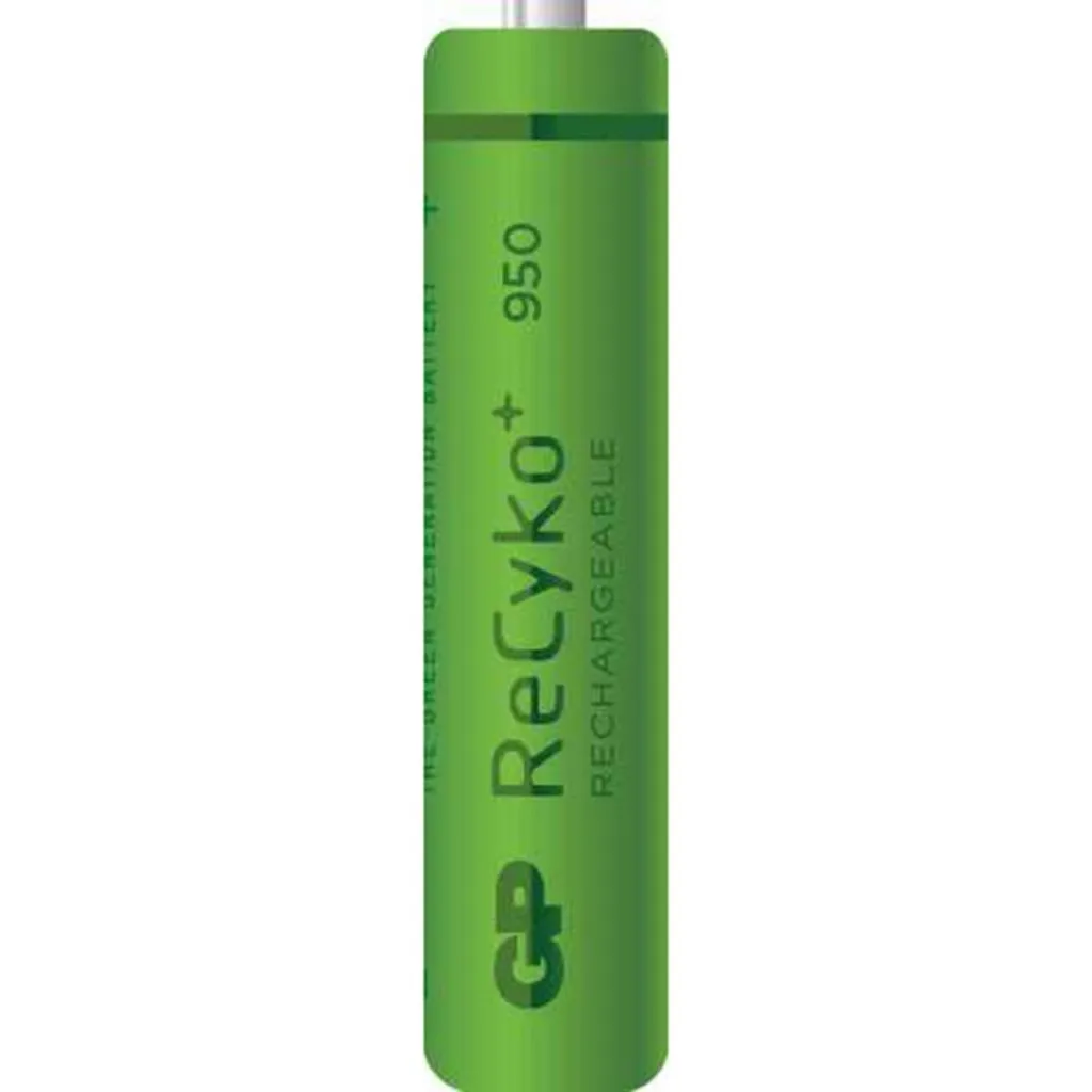 Piles Rechargeables AAA GP 1000mAh NiMH format Micro Pack de 4 Unités - 3