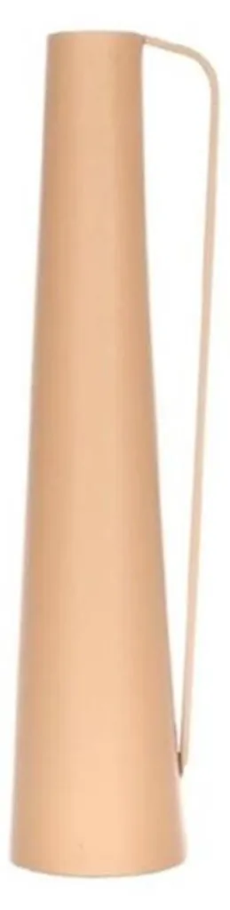 Vase en Métal Café Incassable 52 cm HBx - Décoration Durable et Stable