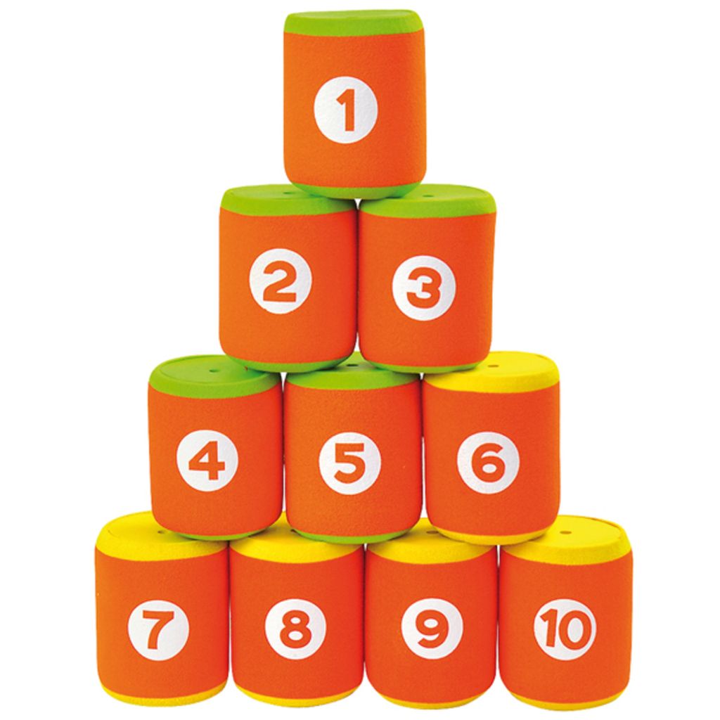 Eduplay Dosenwerfen ECO - Soft tin can alley toss Spiel für Produktbild 