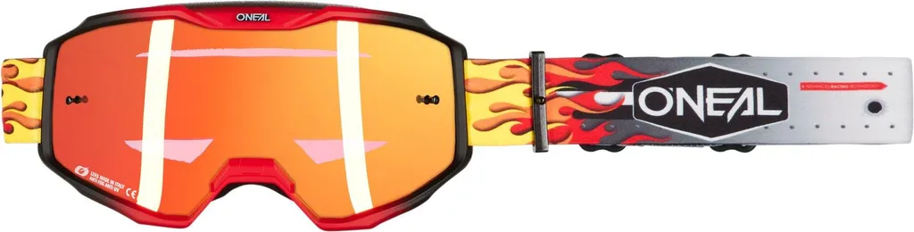 Lunettes Oneal B-10 HR avec Écran Rouge Radium Anti-Buée Multicolores