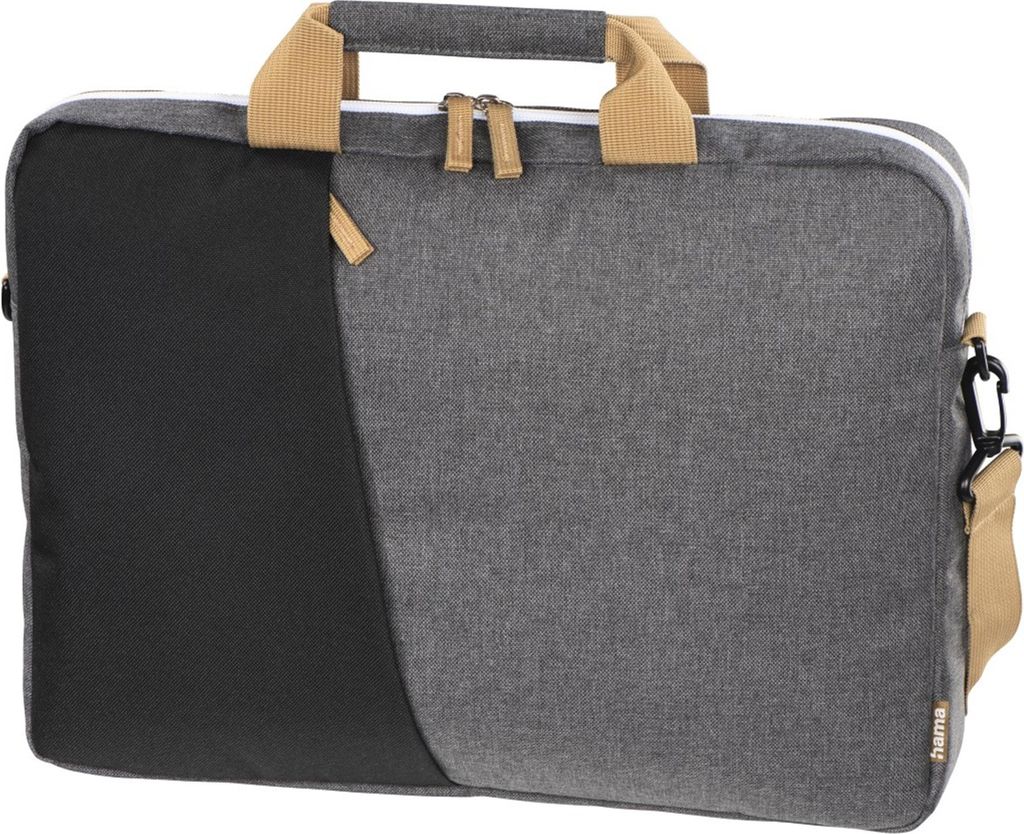 Hama Laptop-Tasche Florenz 15,6" Schwarz/Grau Produktbild 