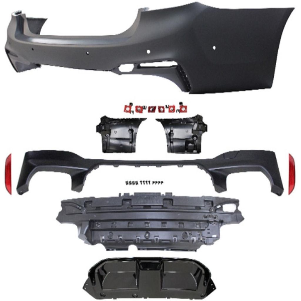 DIEDERICHS 1226459 Stoßstange hinten für BMW 5 (G30, F90) 2017-2020