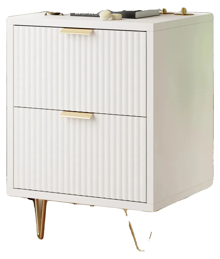 Optimisez votre espace : lot de 2 commodes de rangement 91x60x34 cm