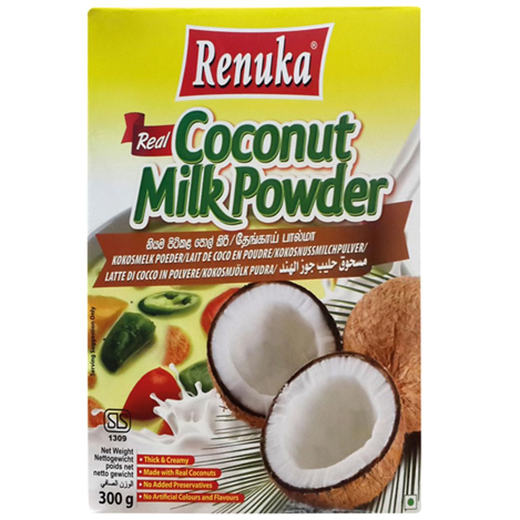 RENUKA Kokosnussmilchpulver 300g | Kokosmilch Pulver | Coconut Milk Powder