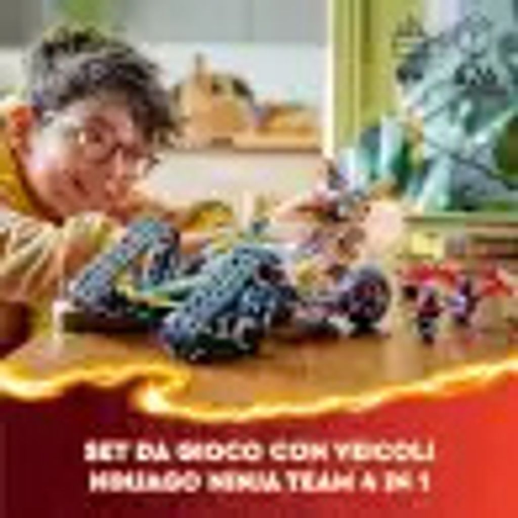 LEGO NINJAGO Wielofunkcyjny pojazd ninja, Zabawka dla Zdjęcie produktu 21