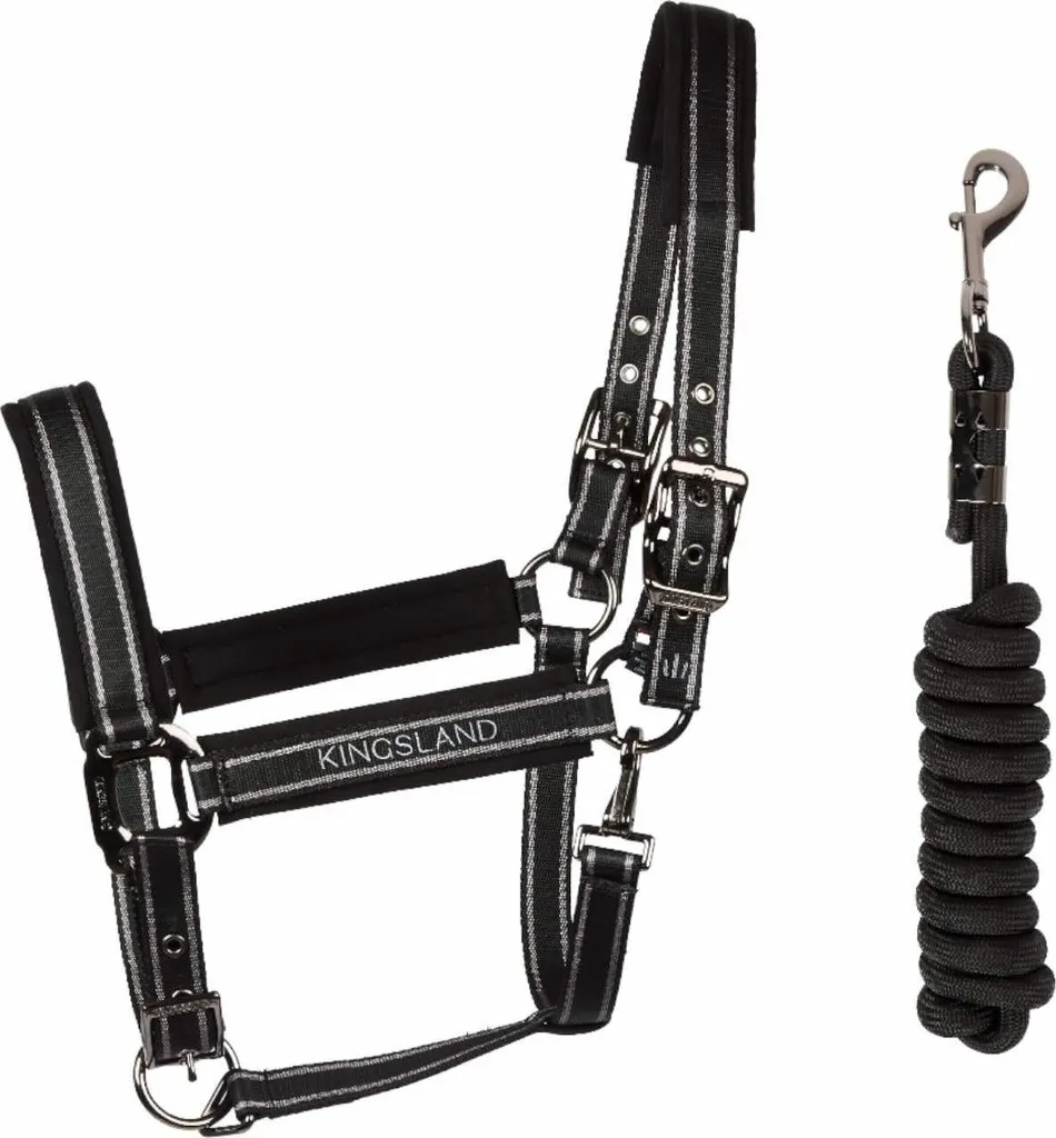 L'Eleganza della Cavezza Kingsland KLMona 2025: Set Nero Cob