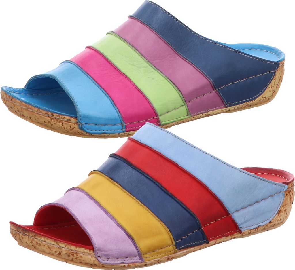 Gemini Damen Pantolette bunt Größe 39 Produktbild 