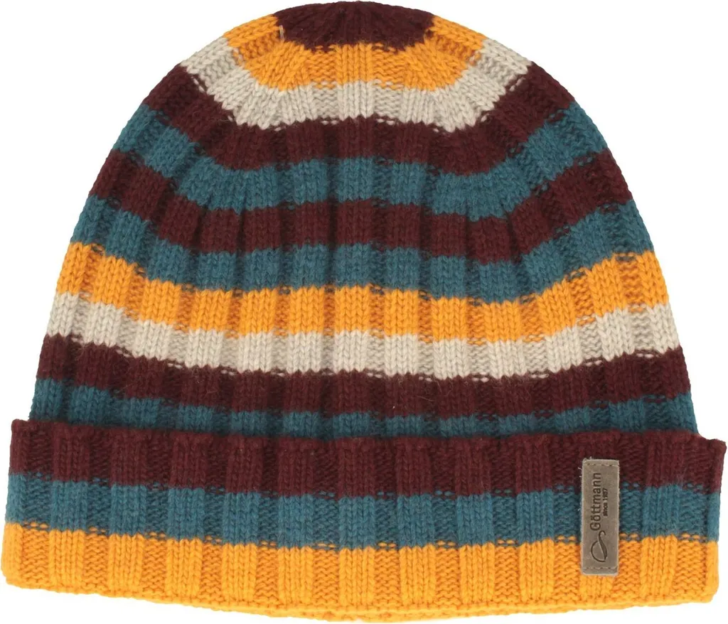 Cappello Göttmann Cachemire e Lana Righe | Shop Accessori Uomo