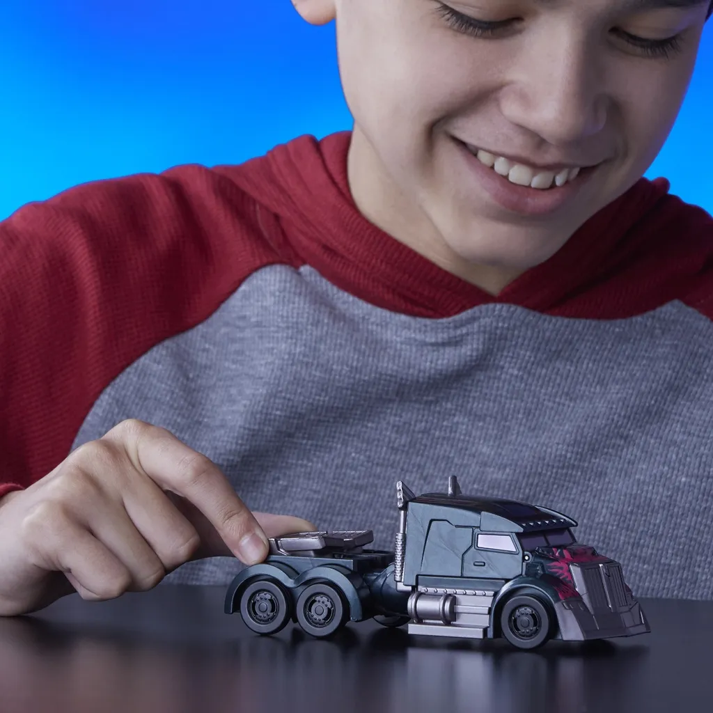 Transformers 5 Power Cube Starter Pack : Figurine de Combat Interactive