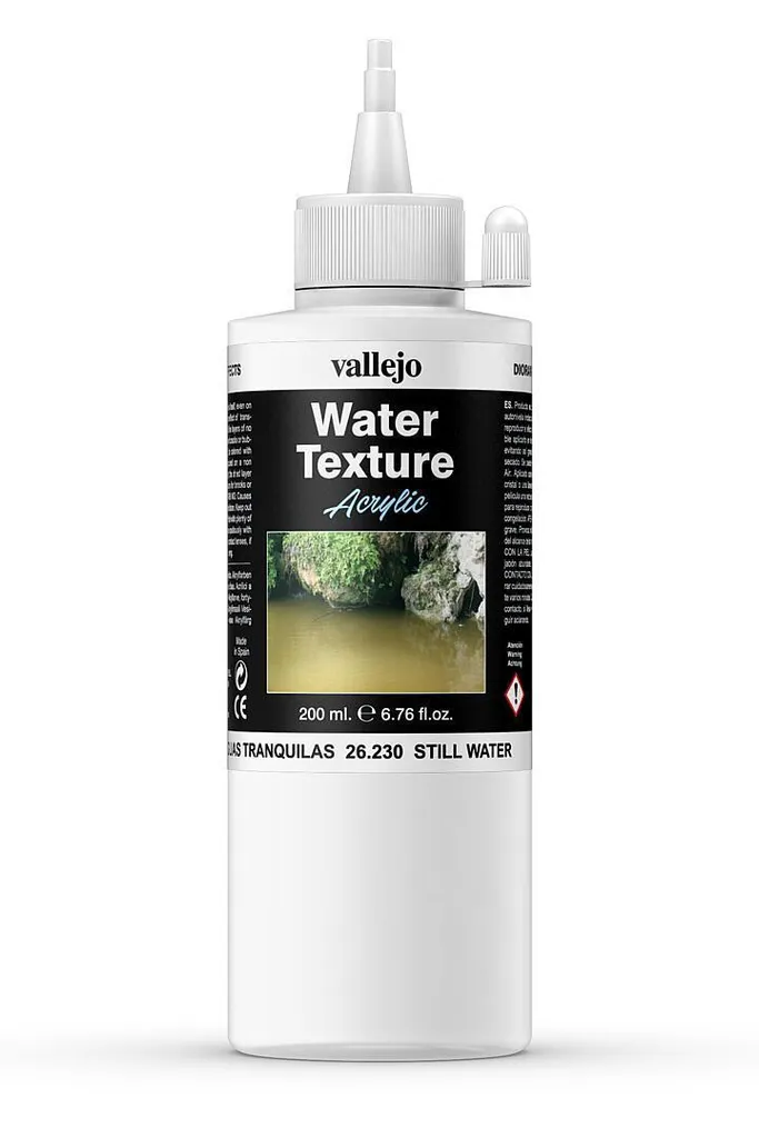 Simuler l'Eau et les Zones Humides - Texture Vallejo Eaux Acado 200ml - 9