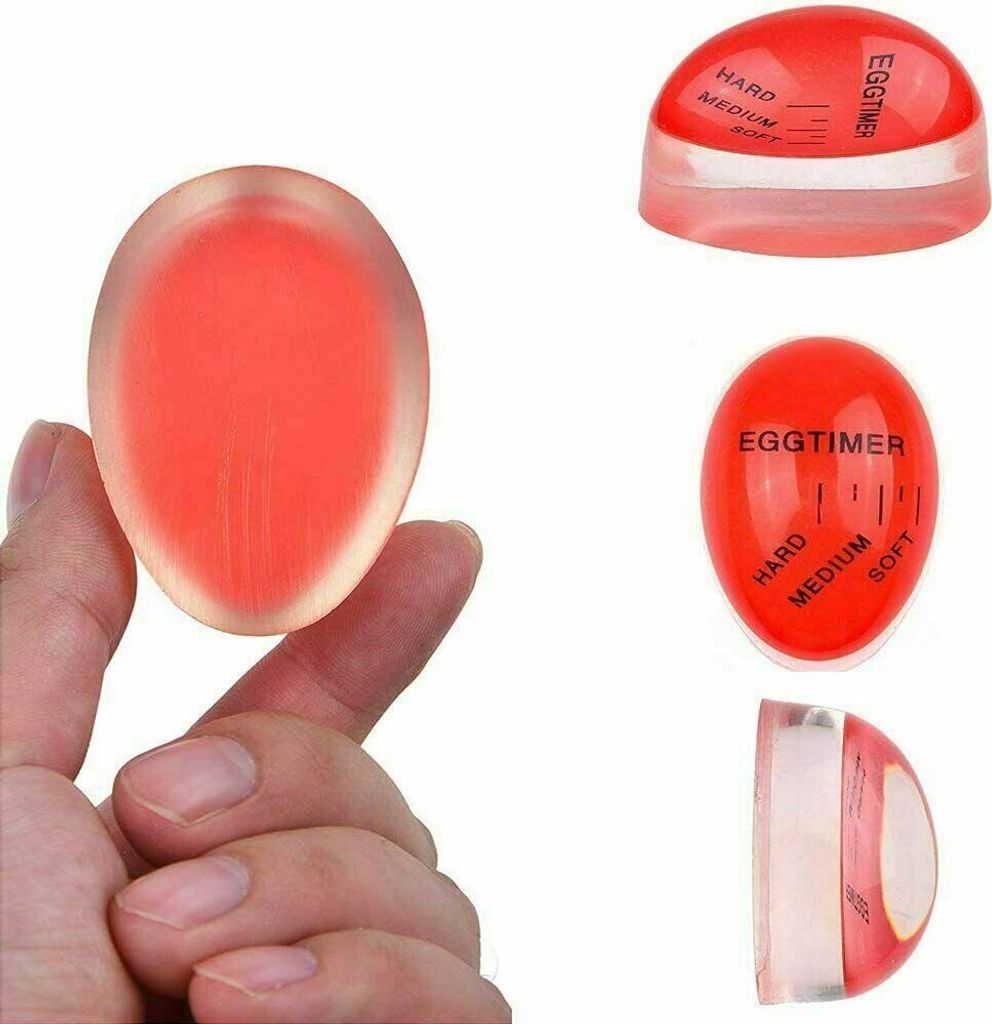 Eieruhr 2er-Pack – Farbwechsel-Timer Für Perfekt Weiche, Mittlere Oder Harte Eier