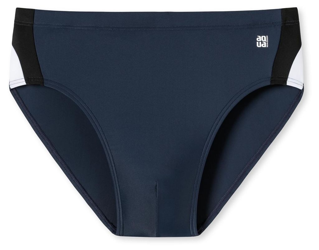 Schiesser Herren Badehose Slip Gr. 9 admiral