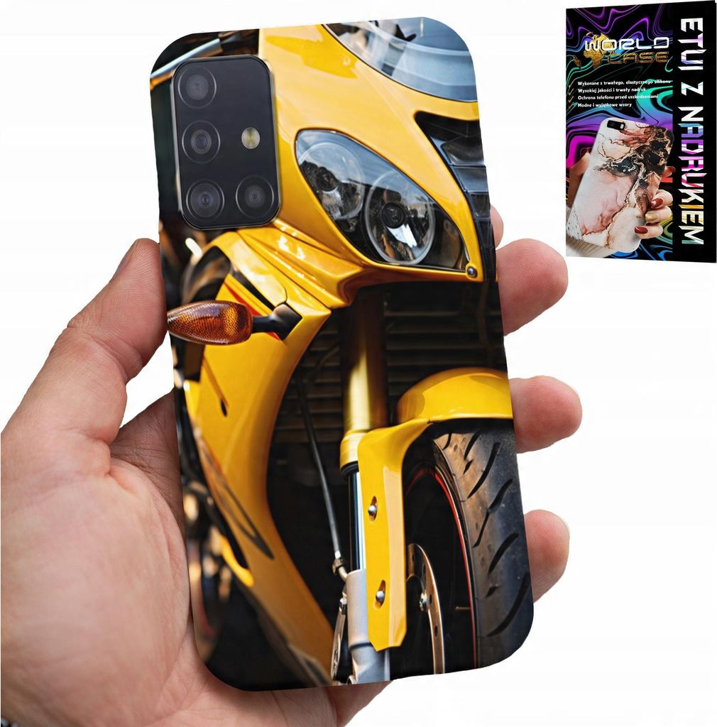 Gehäuse Für Samsung Galaxy A71 - Motorrad-Fan-Gehäuse Rückseite Fall