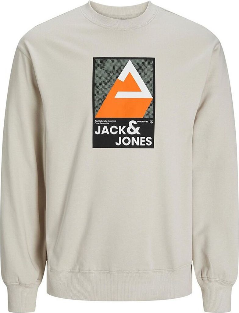 Jack & Jones 12256507 Sweatshirt Beige 2XL Mann Beige 2XL