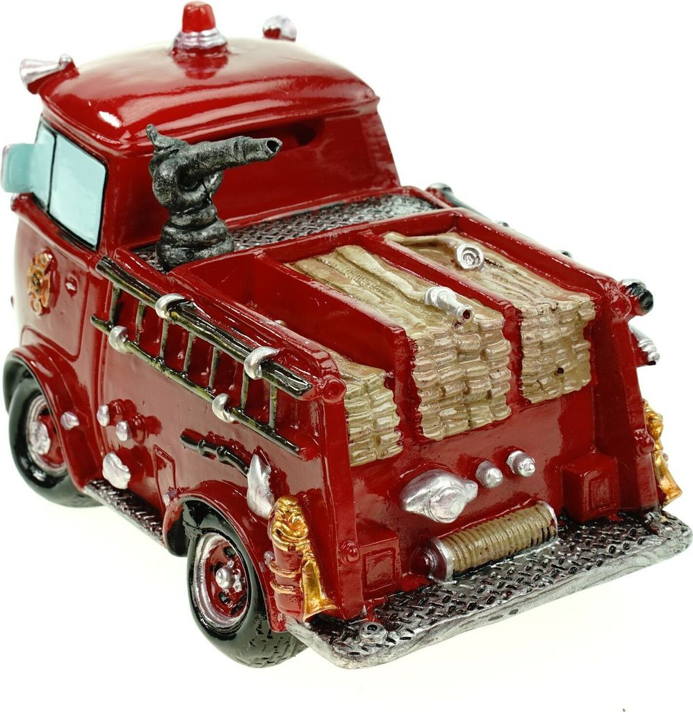 Kremers Schatzkiste Sparschwein Feuerwehrauto 19 cm Produktbild 4