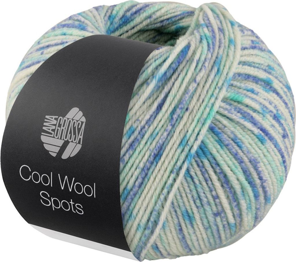 Lana Grossa COOL WOOL SPOTS 50 g pflegeleichte, extrafeine Produktbild 