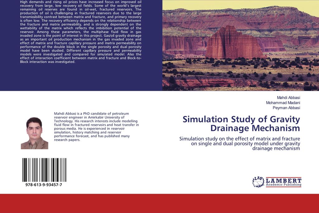 Simulation Study of Gravity Drainage Mechanism