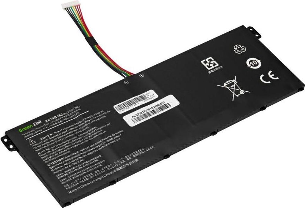 Green Cell Laptop-Akku Acer Aspire 11,4 V 3600 mAh