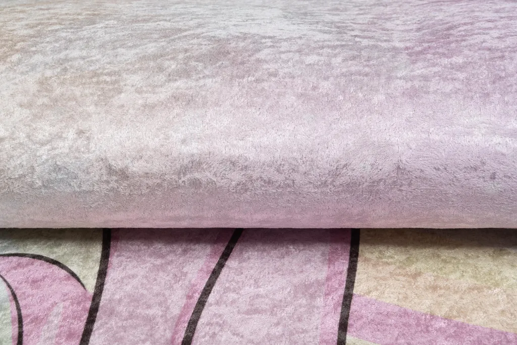 Tapis de Chambre Enfant Moderne Emma Rose Clair - Format Idéal 80x150cm - 7