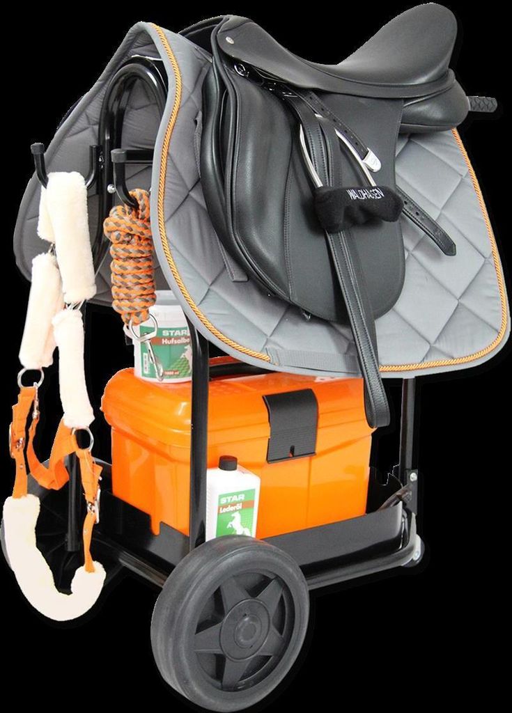 Waldhausen Sattelcaddy Stall-Carry Basket Sattelwagen Produktbild 
