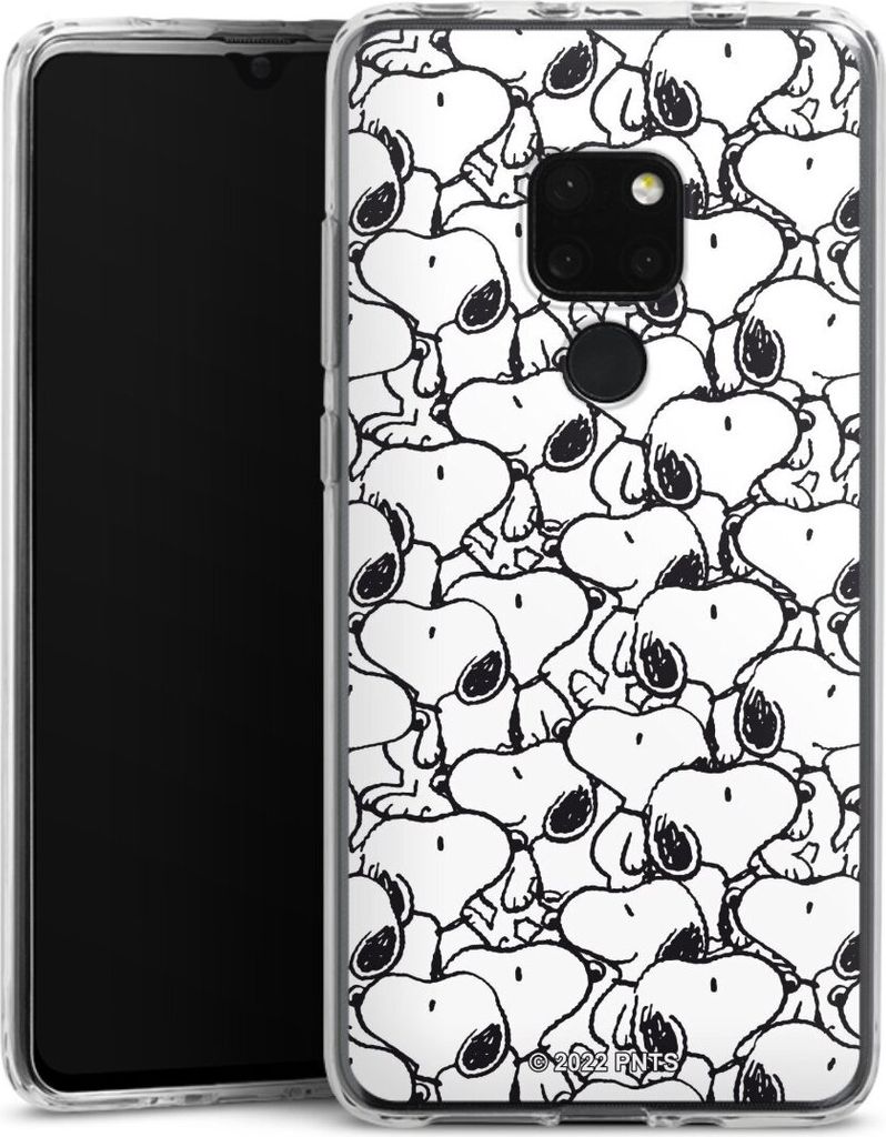 DeinDesign Handyhülle für Huawei Mate 20 Silikon Hülle Case Smartphone Schutzhülle Muster Peanuts Snoopy
