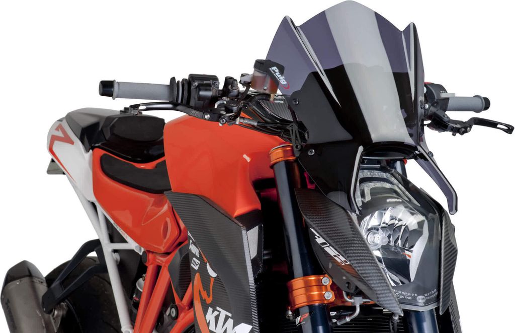 Cupolino PUIG naked sport fumè scuro per Ktm r superduke Immagine del prodotto 