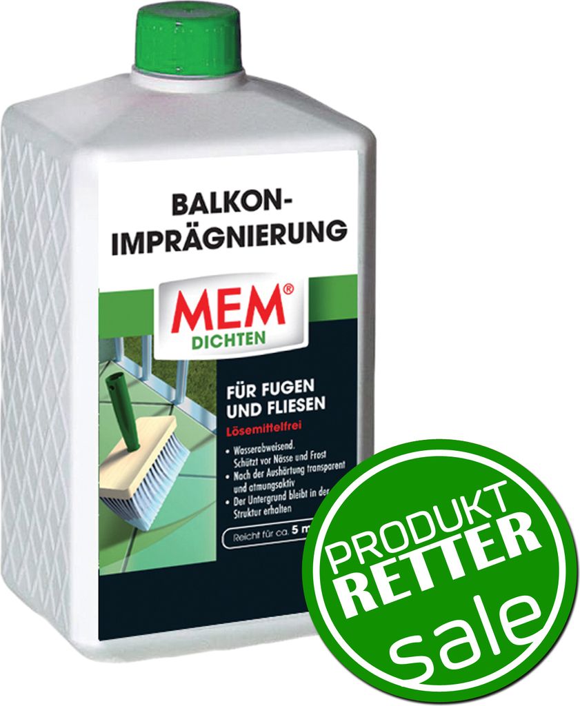 MEM Balkon Imprägnierung 1 Ltr