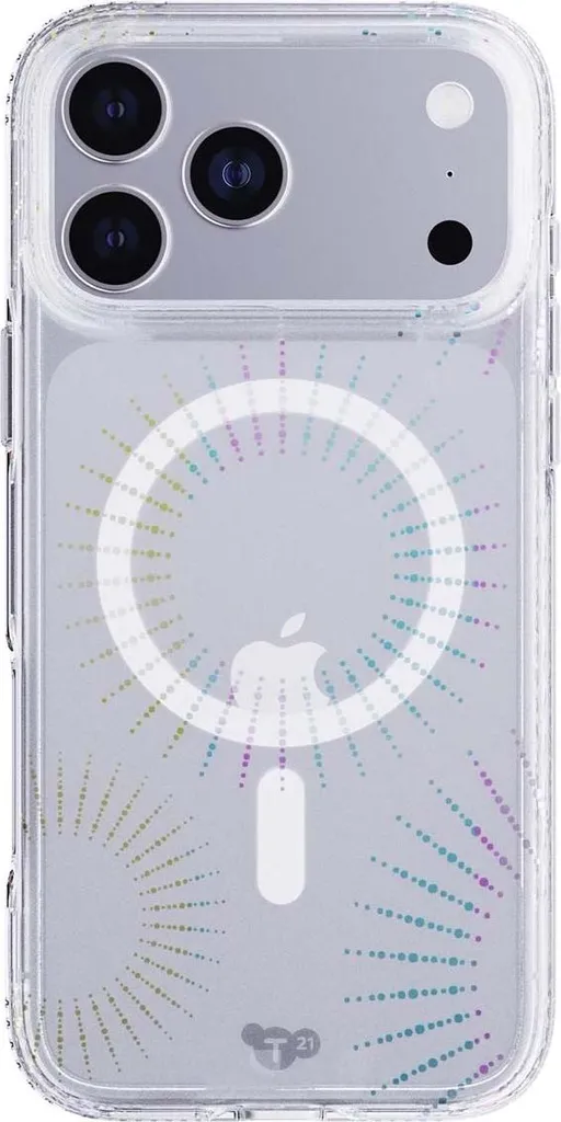 Coque de Protection iPhone 17 Pro Max MagSafe Tech21 EvoSparkle Lunaire