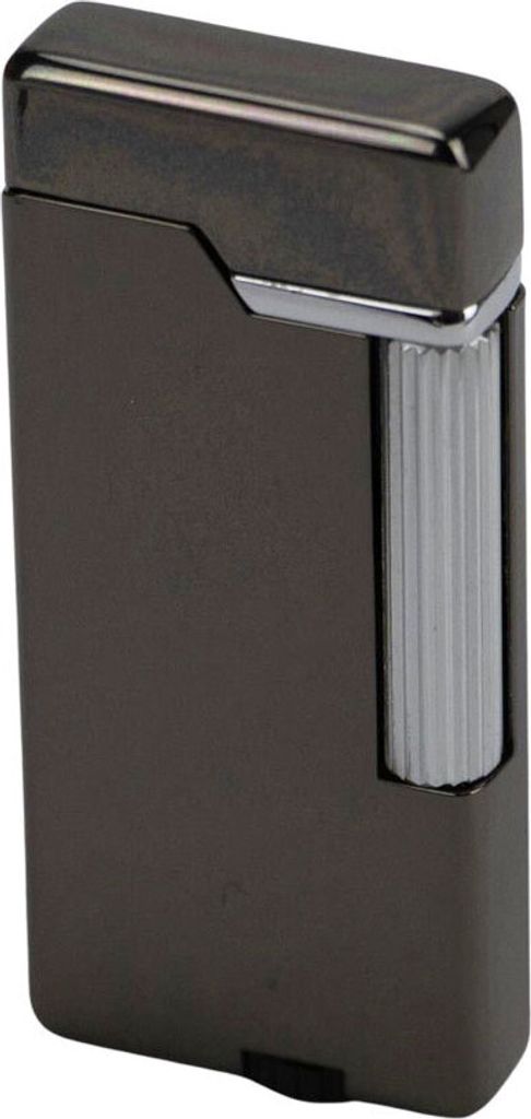 Jean Claude Sussex Feuerzeug mit Steinzündung im Etui, gun poliert