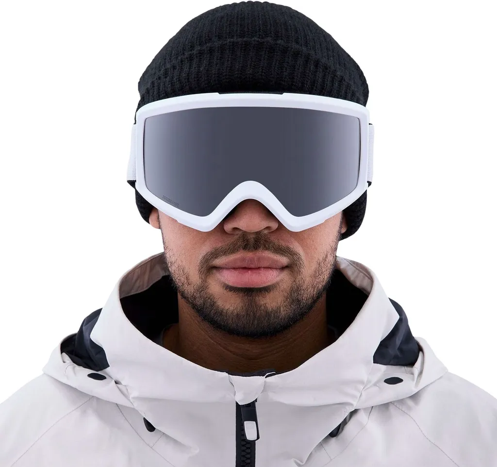 Maschera Anon HELIX 2.0 White Perceive Sunny Onyx - Shop Online Snowboard - 3
