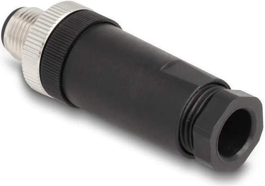 M12 Spina 3 Pin A-Coded Delock - Ottimizzazione Cablaggi Industriali