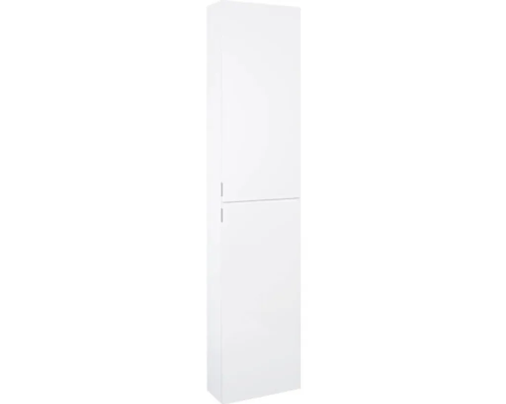 Colonne de salle de bain Jika PURE blanche 180 cm : Rangement mural chic