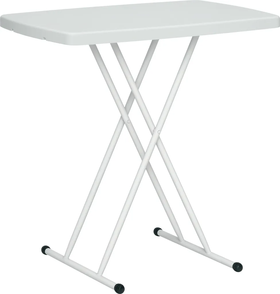 Table pliante gain de place réglable : la solution balcon et terrasse