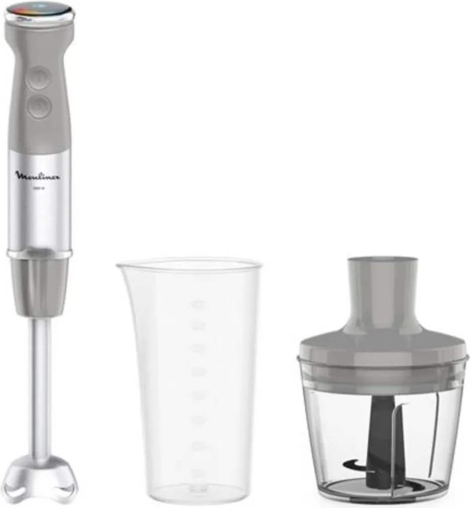 Mixeur plongeant polyvalent Moulinex avec variateur de vitesse et pied inox