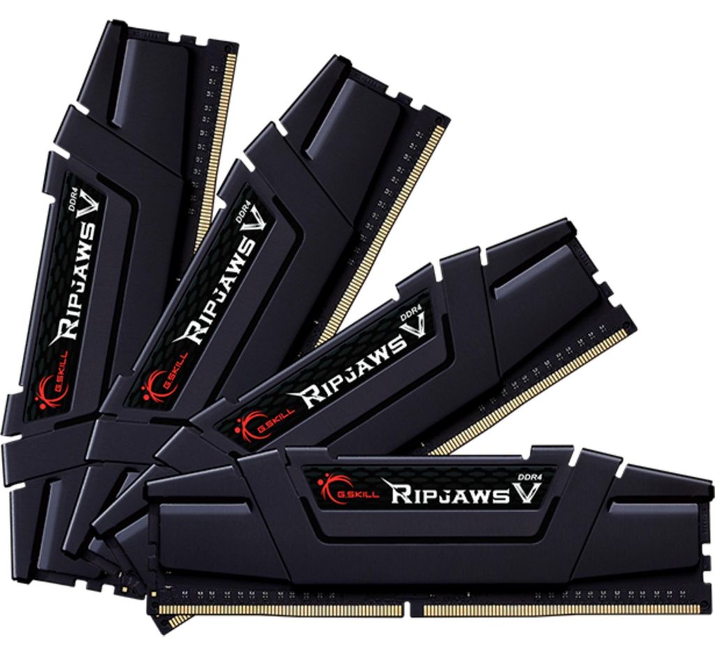 G.Skill Ripjaws V F4-3600C16Q-64GVKC, 64 GB, 4 x 16 GB, Produktbild 