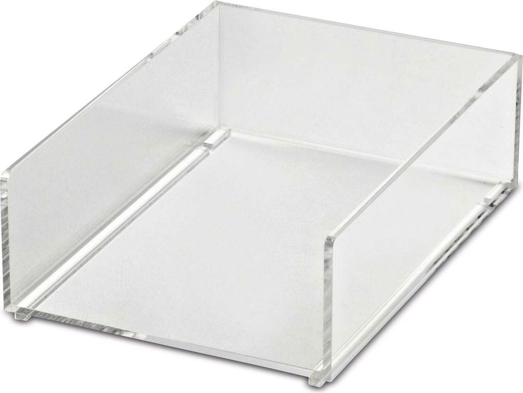 MAUL Zettelablage A6 Acryl 16.3 x 11.8 x 5.35 cm glasklar Produktbild 